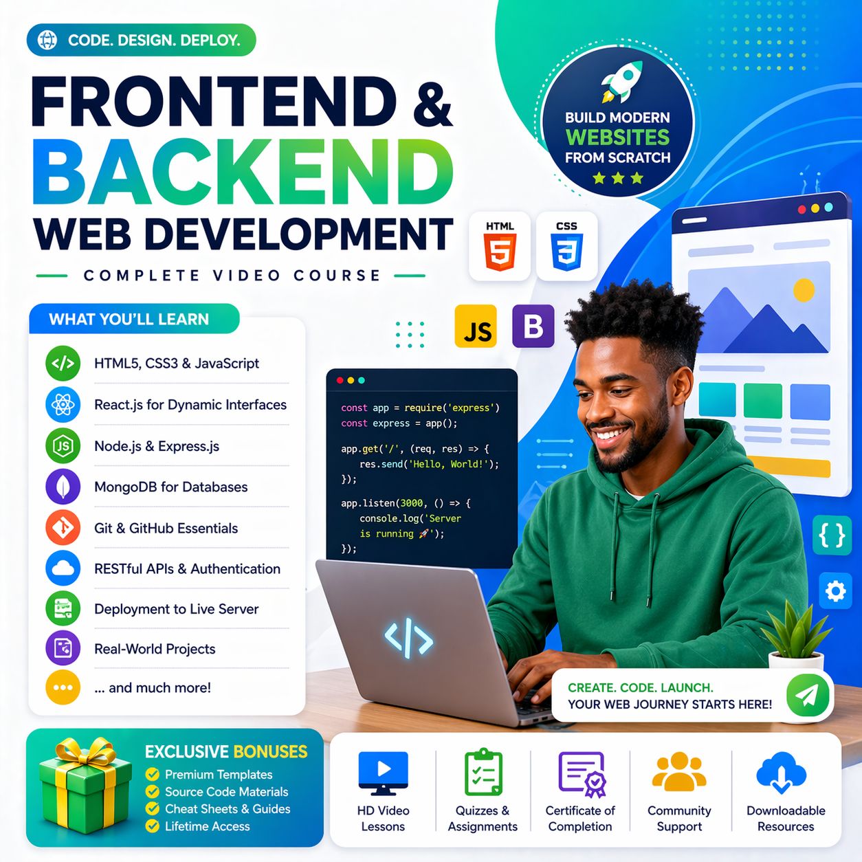 Front/Backend Website Development image